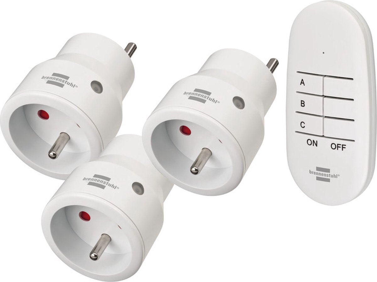 Brennerstuhl set de mini-interrupteurs Comfort-Line 3x ip20