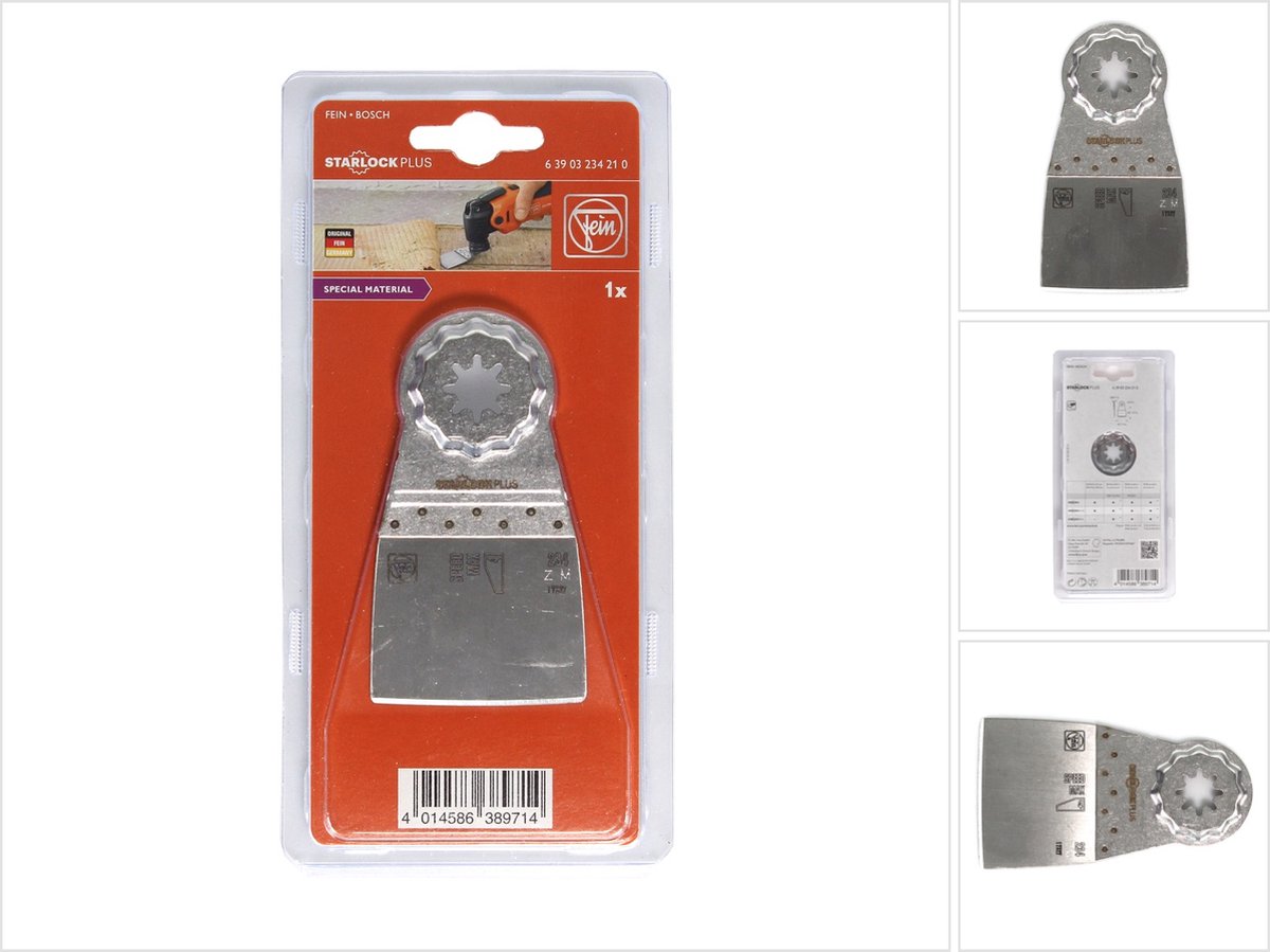 Fein - spatule sl étoile - 41x52x0,8mm - 1pc - 63903234210