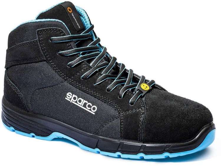 Sparco chaussures de travail s3s - horizon fargo - noir bleu — noir — 48