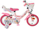 Vélo enfant Volare licorne - filles - 12 pouces - rose - deux freins à main