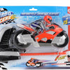 Toi-toys toi toys tir moto avec motocycliste
