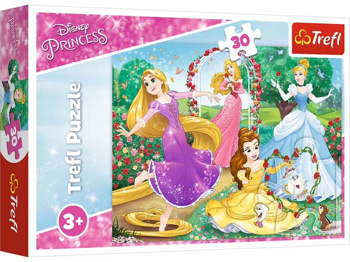Trefl puzzle disney princesse 30 pièces - jouets princesse.