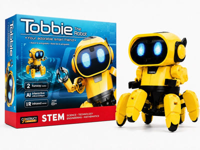 Construire et créer construire créer tobbie le robot - ensemble d'expérimentation - kit de construction de robot - programmable - robot ai