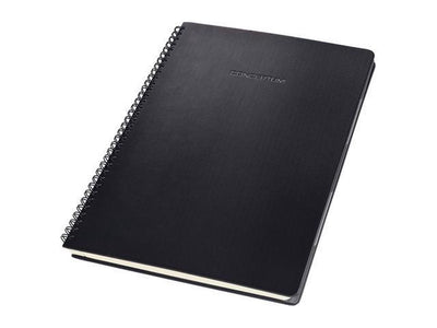 Cahier à spirale Sigel - conceptum - a4 - noir - couverture rigide - 160 pages - à carreaux - incl. onglets - papier 80 grammes - si-co840