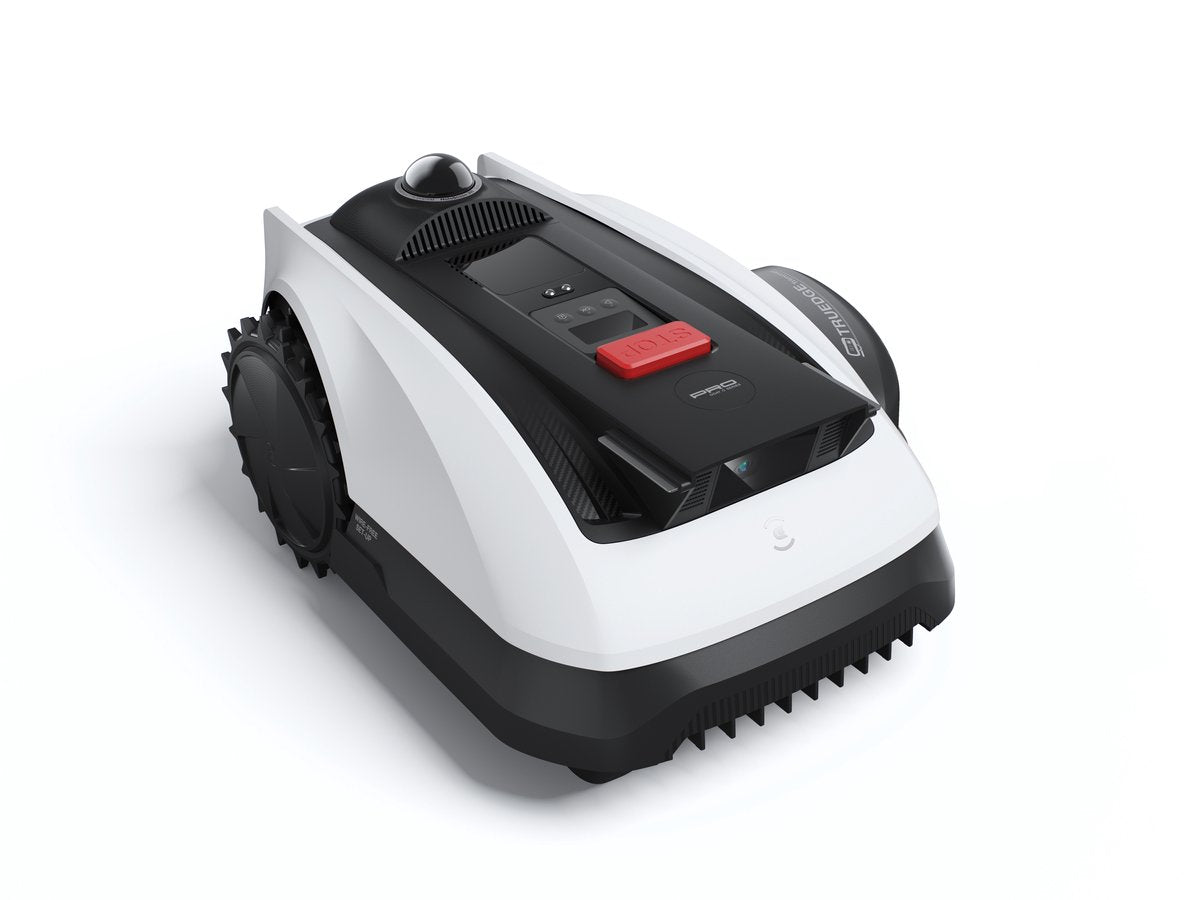 Ecovacs chèvre o1200 lidar pro – robot tondeuse sans fil périphérique - 1200 m² - navigation double lidar 360° - cartographie automatique - évitement d'obstacles IA 3D - tonte des bordures avec coupe-bordure