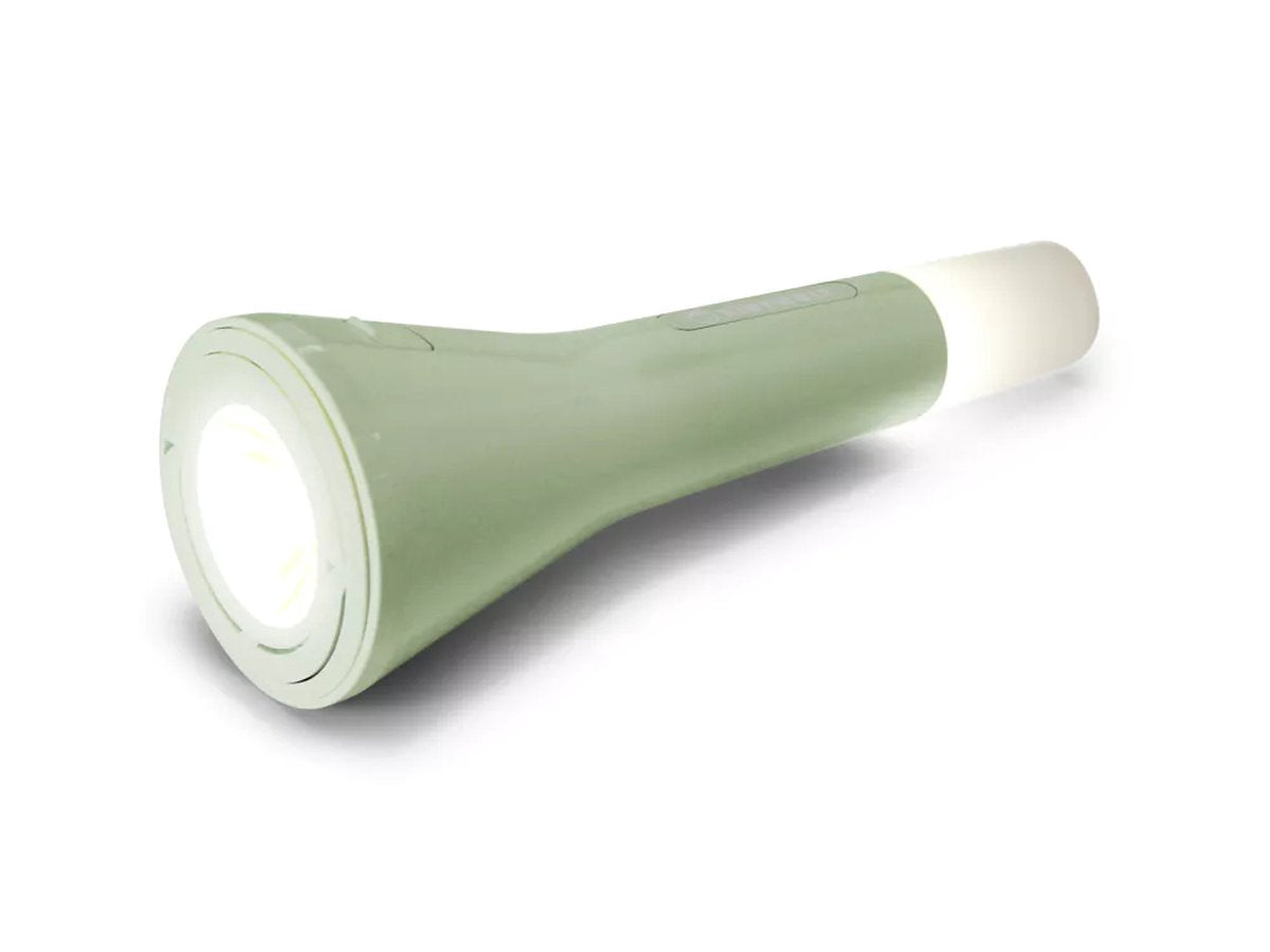 Kidywolf kidyflashlight lampe de poche pour enfants vert – lampe 3 en 1 (lampe de poche, lampe de table, lampe suspendue), USB-C, 4+