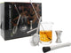 Leopold Vienne - service à cocktail 5 pièces (verre à mélange, cuillère de bar, pilon, pipette, passoire) - coffret cadeau