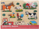 Small Foot Wooden Studs Puzzle Farm, 9e.
