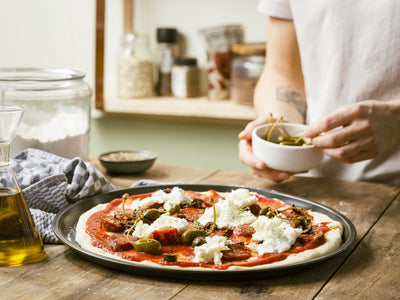 Assiette à pizza coût journalier 33cm