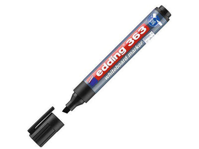 Edding marqueur pour tableau blanc 363 diagonale 1-5mm noir | 10 pièces