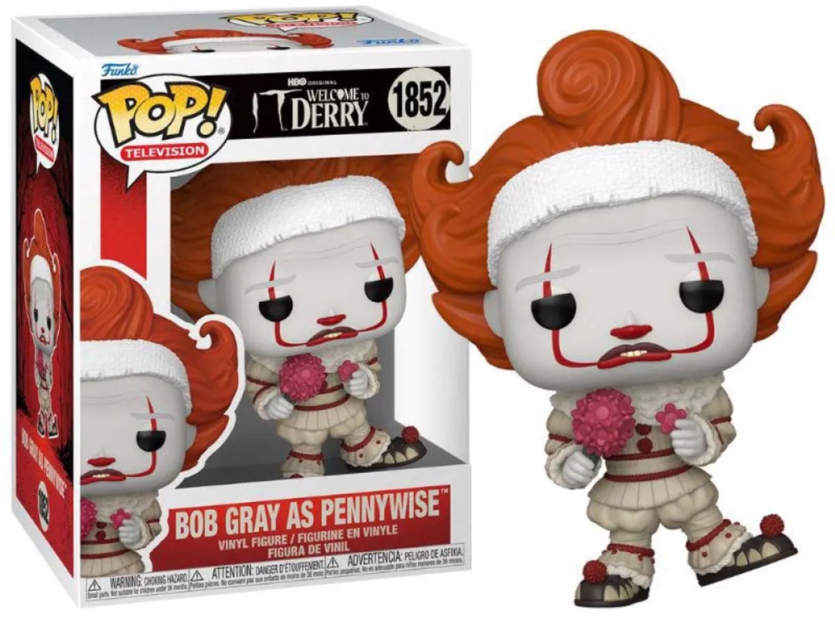 Funko bienvenue à Derry - figurine en vinyle Pennywise 1852 pop unisexe ! - neutre - standard