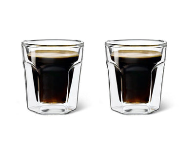 Leopold Vienna - verres à café à double paroi expresso 100ml (lot de deux)