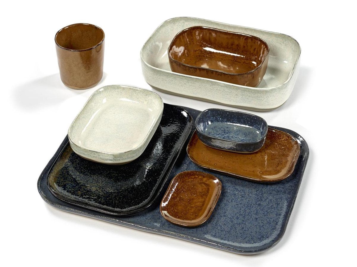 Serax - table merci la nouvelle - assiette creuse m - blanc - 8 pièces
