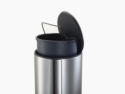 Joseph joseph arc Poubelle à pédale fine 10 litres avec sac intérieur - acier inoxydable