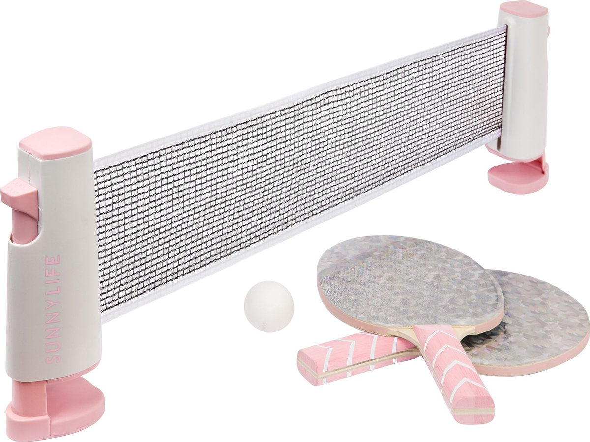 Sunnylife - set de jeux gonflables de ping-pong holographique - PVC - gris