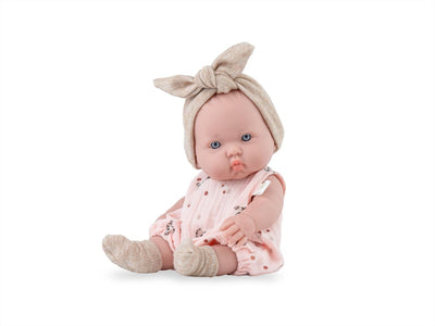 Marina pau poupée betty baby nature 28 cm avec valise