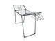 Etendoir Leifheit pegasus 200 noir massif - 20 m de longueur de séchage - incl. supports pour petit linge et 5 cintres