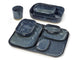 Serax - table merci la nouvelle - assiette extra creuse m - bleu gris - 8 pièces
