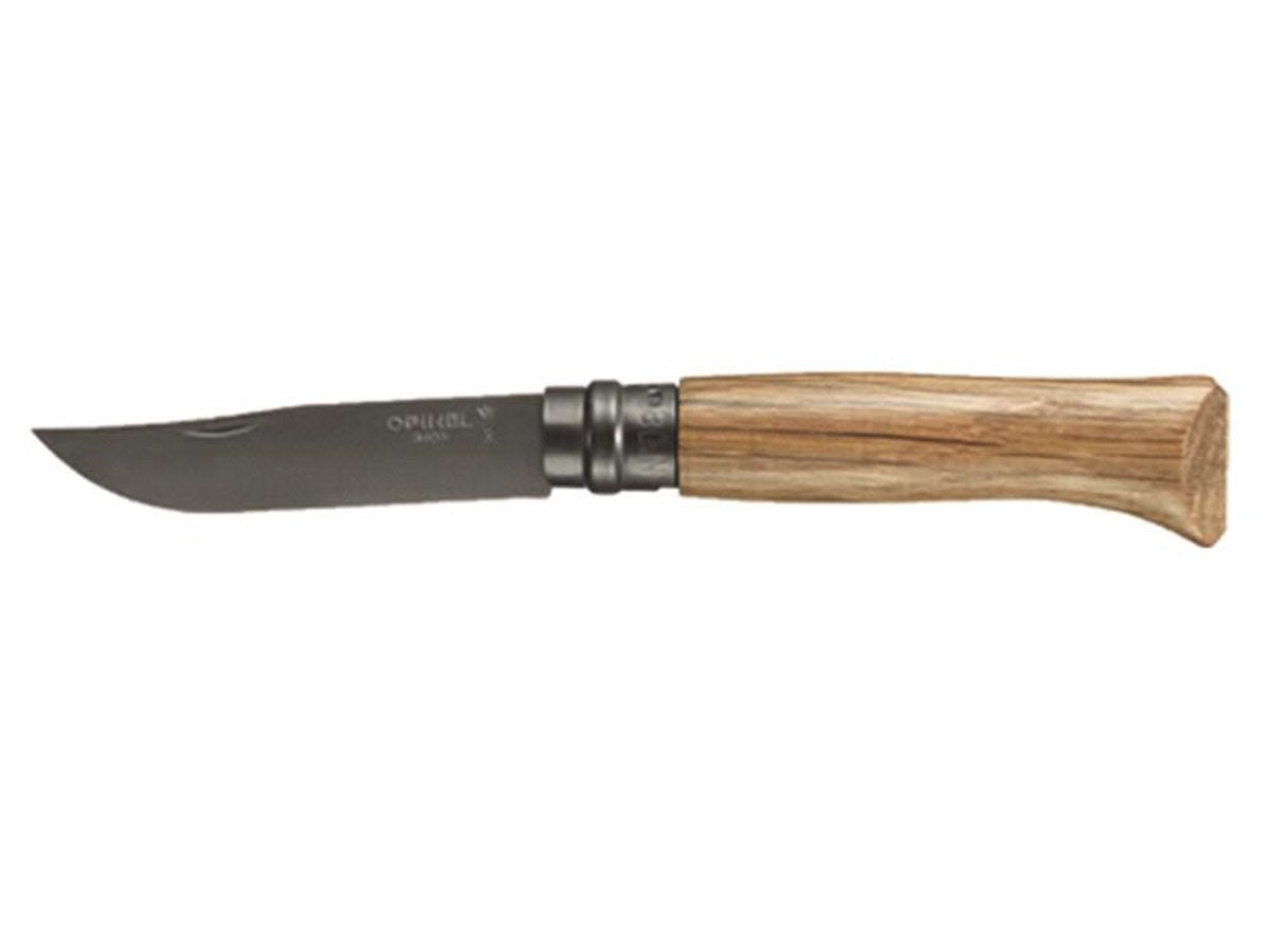 Couteau de poche Opinel en chêne noir - n°8