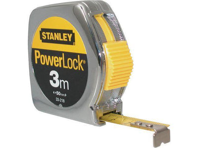 Stanley mètre ruban 3mtr 13mm powerlock métal