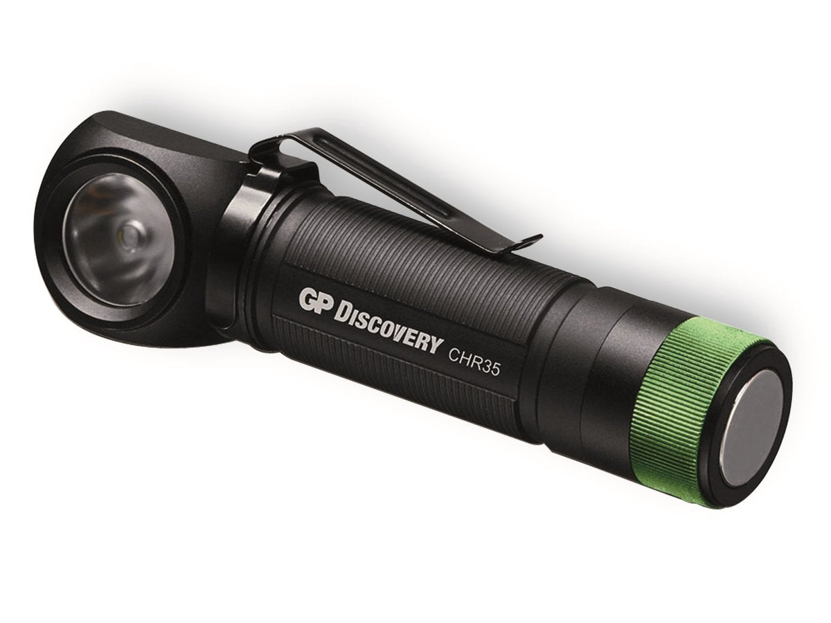 Lampe frontale Gp découverte gpdishlch35bl131 60 h 153 g