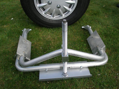 Niveleur en aluminium Milenco - pour caravane camping-car - 1000 kg par roue - argent