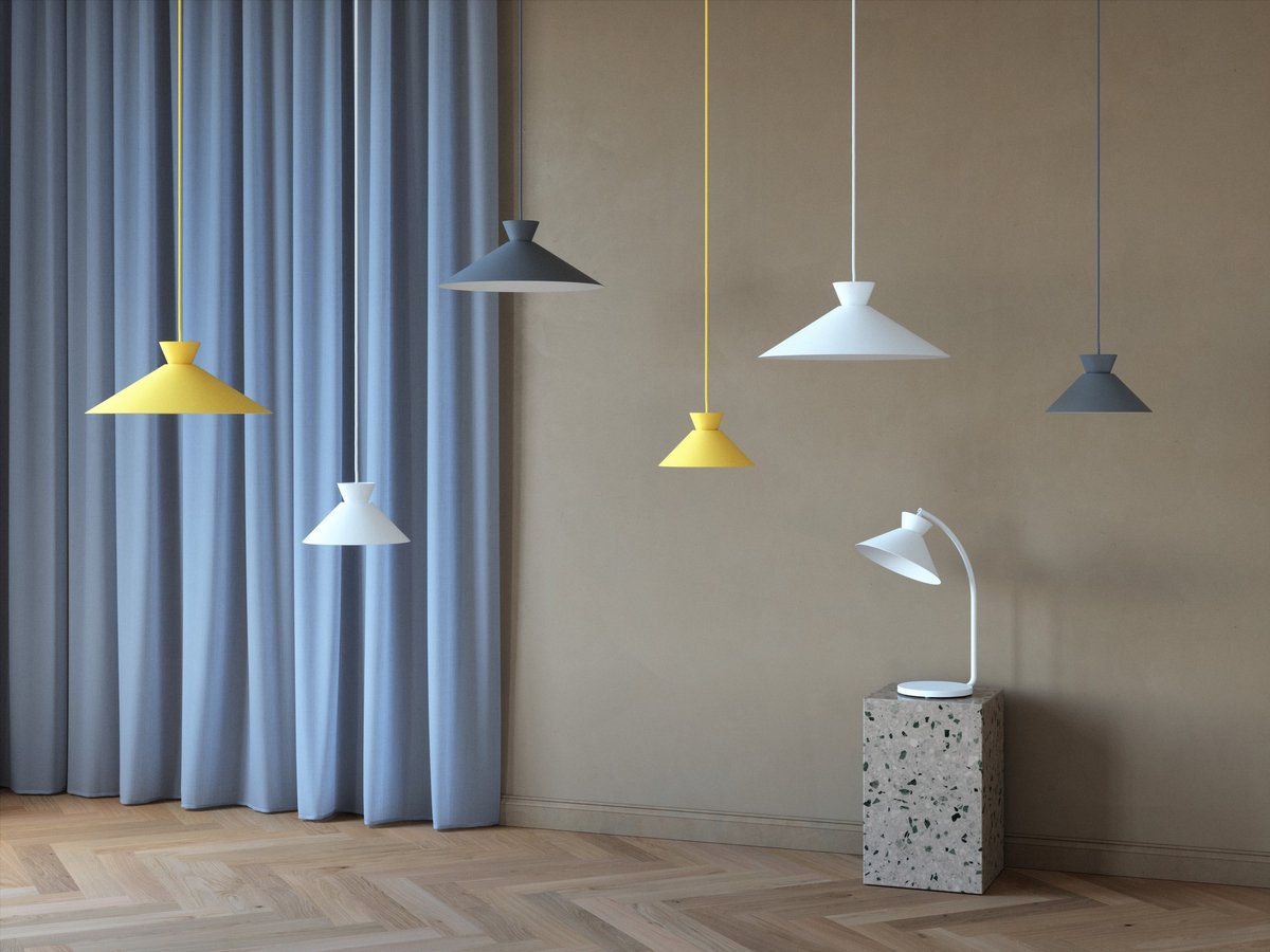 Nordlux cadran 45-lampe suspendue-e27-blanc