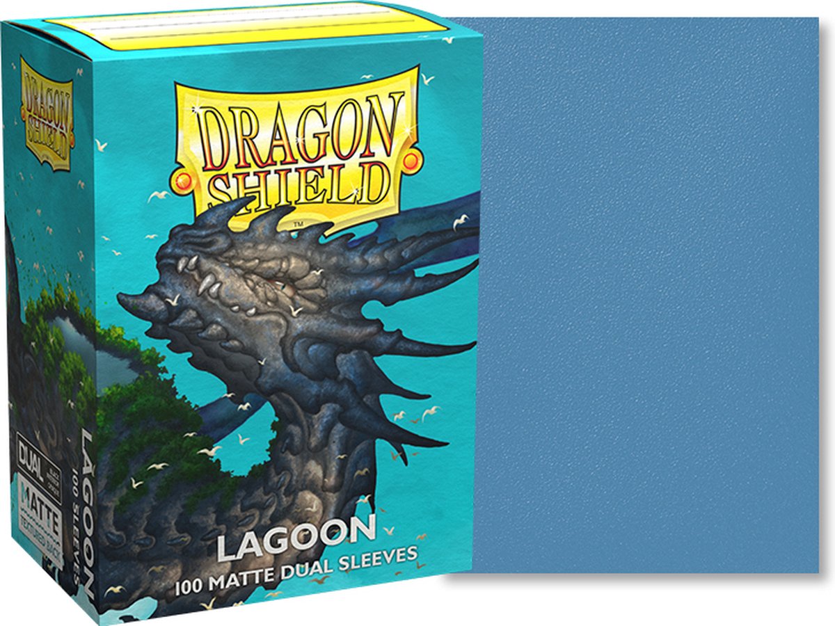 Dragonshield bouclier dragon – mat double manches lagon 100x