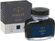 Bouteille d'encre pour stylo plume Parker | encre quink noire bleue | 57 ml d'encre d'écriture pour stylo plume