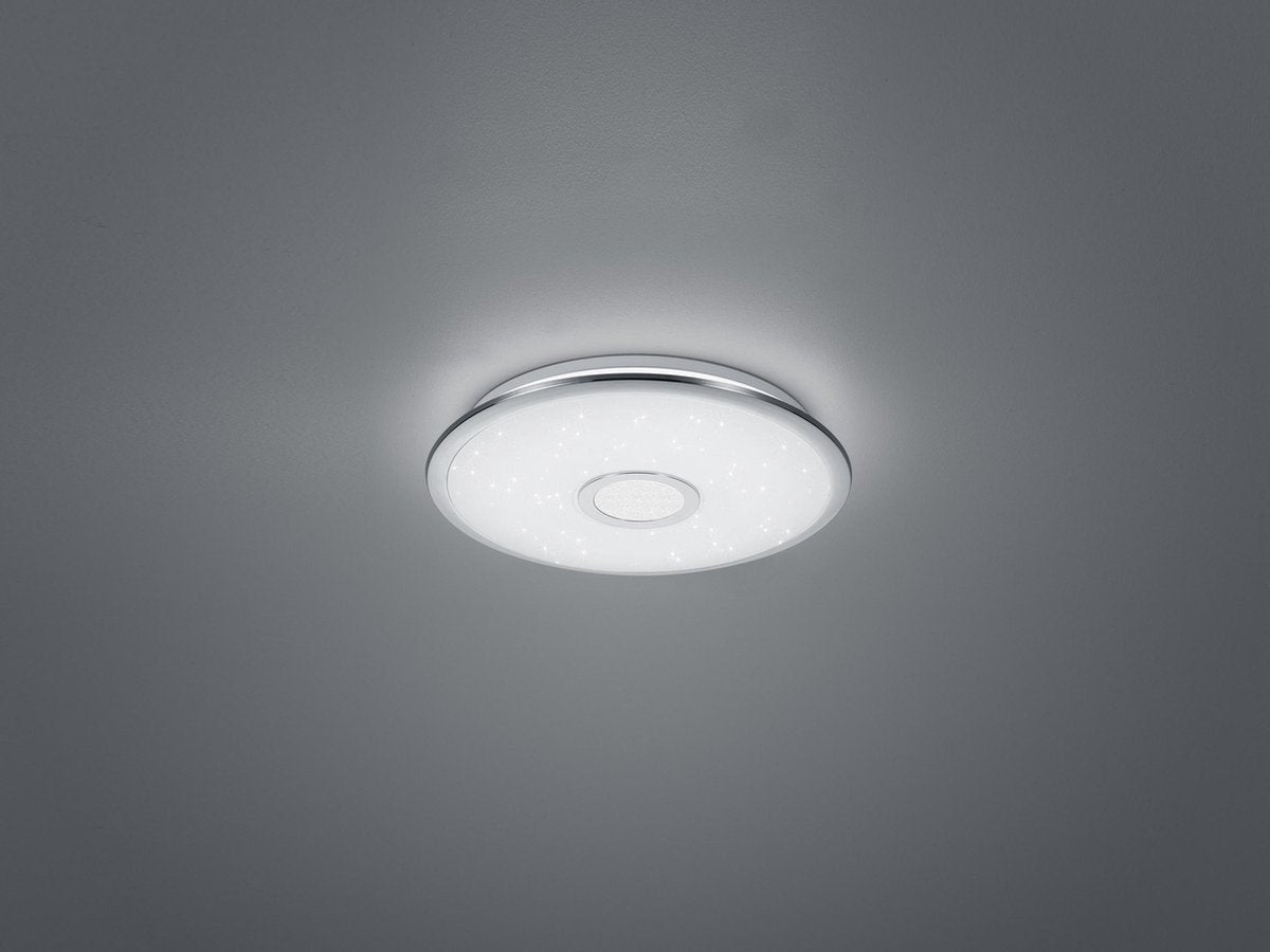 Trio Osaka - plafonnier - chrome - LED SMD - éclairage intérieur