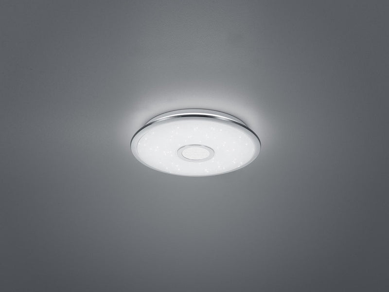 Trio Osaka - plafonnier - chrome - LED SMD - éclairage intérieur