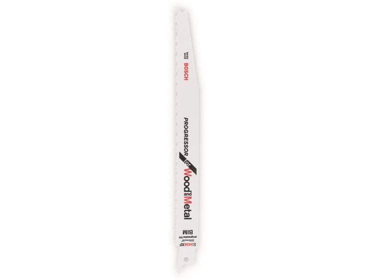 Lame de scie alternative bimétallique Bosch - s 3456 xf progressor pour le bois et le métal