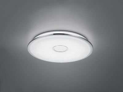 Trio Osaka - plafonnier - chrome - LED SMD - éclairage intérieur