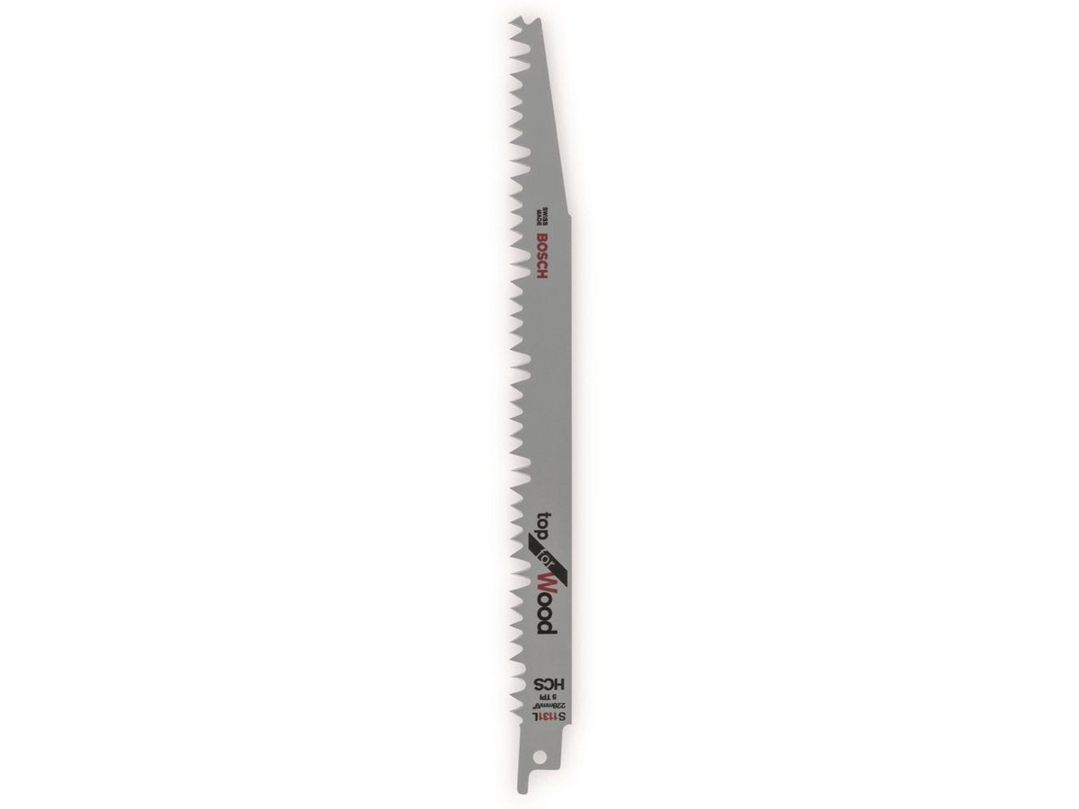 Lame de scie sauteuse Bosch hcs s 1131 l - dessus pour le bois