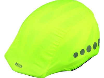 Abus de couverture de pluie casque jaune universel