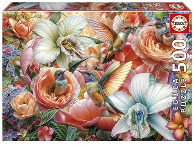 Educa - puzzle - jardin de colibris - 500 pièces -