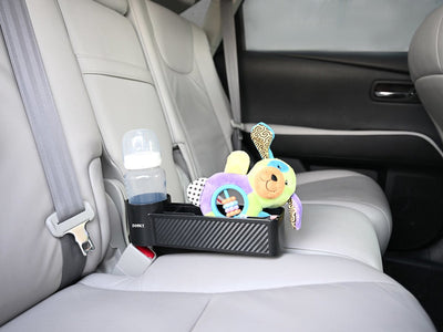Dooky® dooky car - compagnon de rangement pour siège - organisateur fixé entre les sièges d'auto - noir