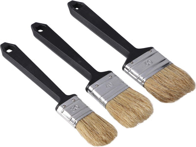 Set de pinceaux Copenhagen Pro - plats - 3 pièces - jetables - taille 30, 40 50