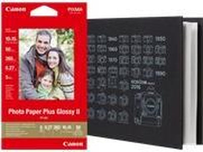 Canon mc-pa001 - album photo + 50 feuilles de papier d'impression photo pp-201