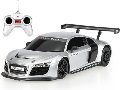 Voiture pilotable Rastar Audi R8 LMS - échelle 1/24 - grise