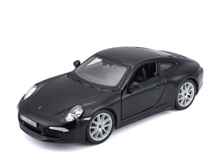 Bburago porsche 911 carrera s noir modèle de voiture 1:24