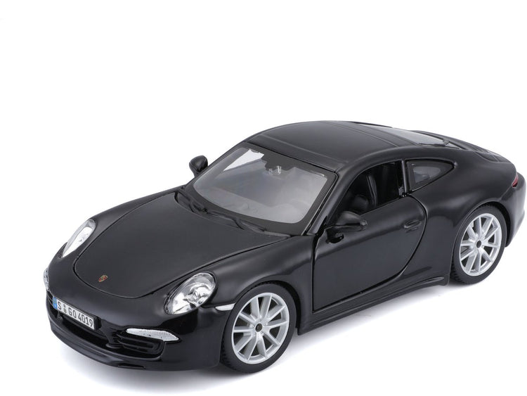 Bburago porsche 911 carrera s noir modèle de voiture 1:24