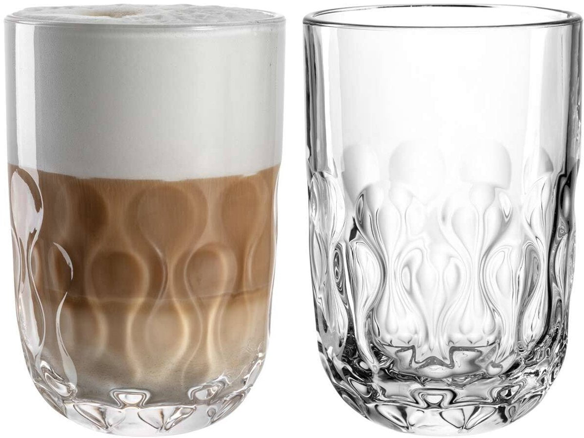 Leonardo gocce 2 verre à latte macchiato 390ml - set 2