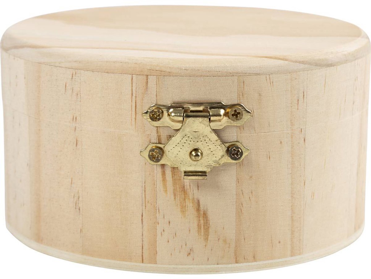 Boîte ronde Creativ company, h: 6 cm, d 11 cm, 1 pièce