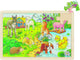 Goki Wooden Puzzle Puzzle Baby Animals, 24e.