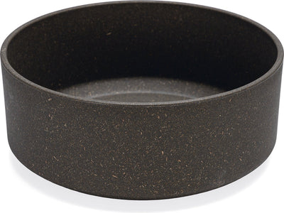 Designed by Lotte Noor gamelle à nourriture pour chien - gamelle à nourriture - va au lave-vaisselle - bambou - gris - 21 cm
