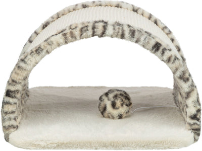 Trixie crab bridge leo imprimé léopard crème
