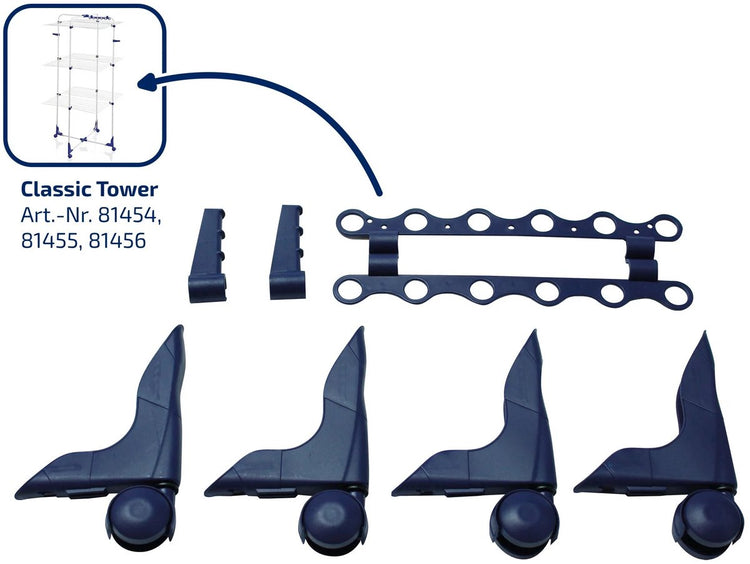 Ensemble d'accessoires Leifheit tour de séchage - tour classique - 270, 340 et 450