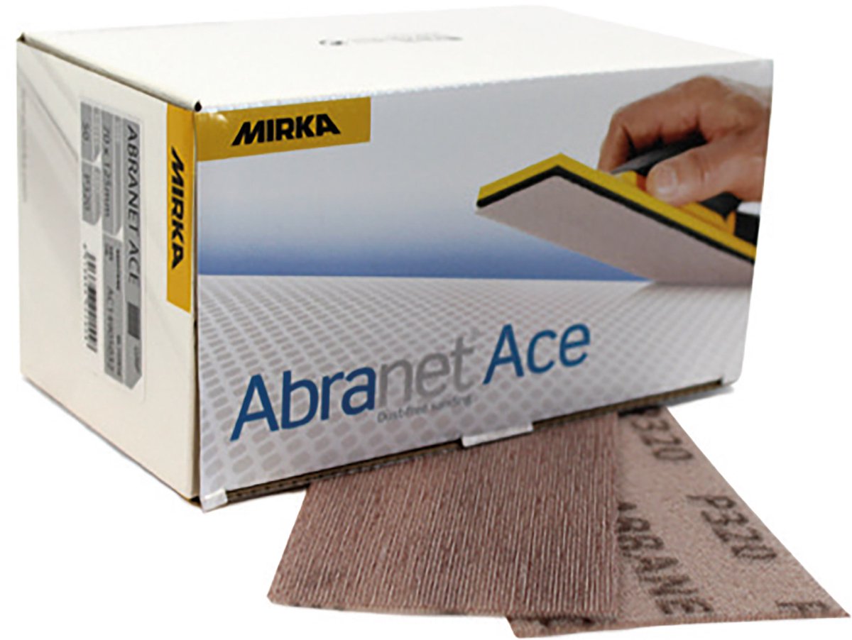 Mirka abranet ace bandes abrasives 70x125mm - p180