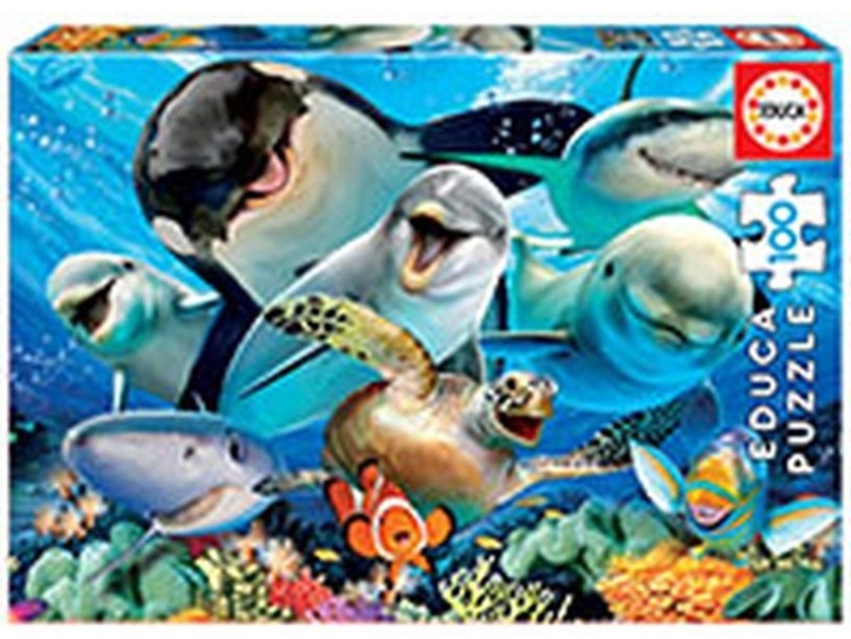 Puzzle Educa 100 pièces - animaux
